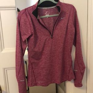 Nike running Dri Fit long sleeve shirt size S
